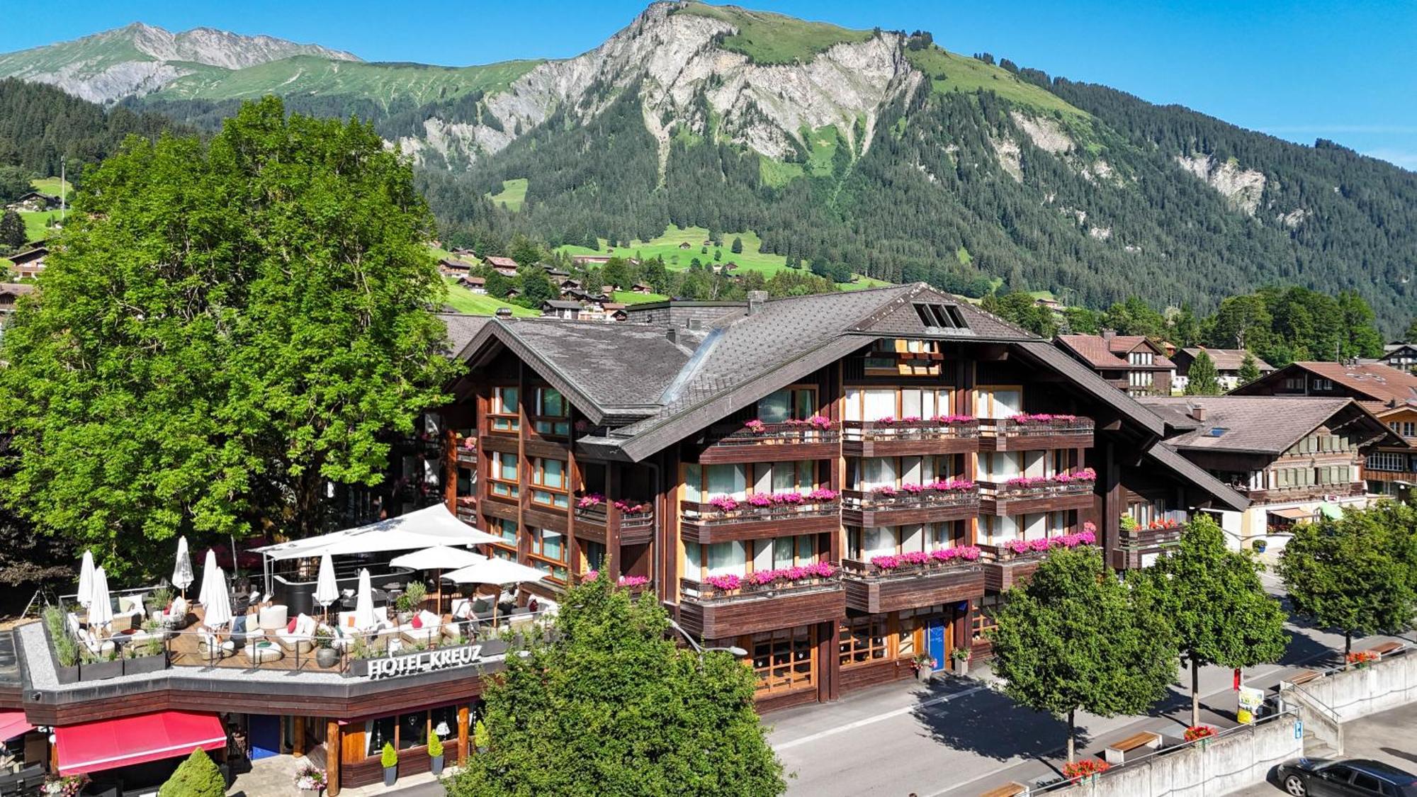 Hotel Kreuz Lenk Exterior foto