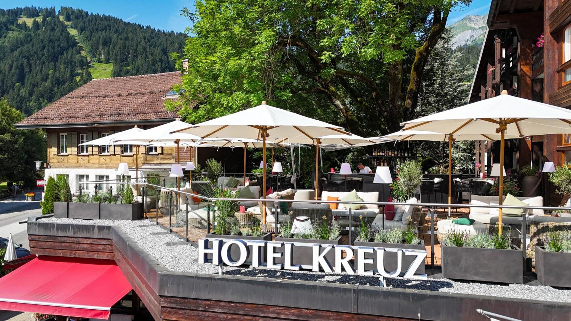 Hotel Kreuz Lenk Exterior foto